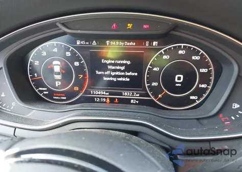 2017 Audi A4 2.0T Premium from USA, damaged, VIN WAUENAF46HN046547